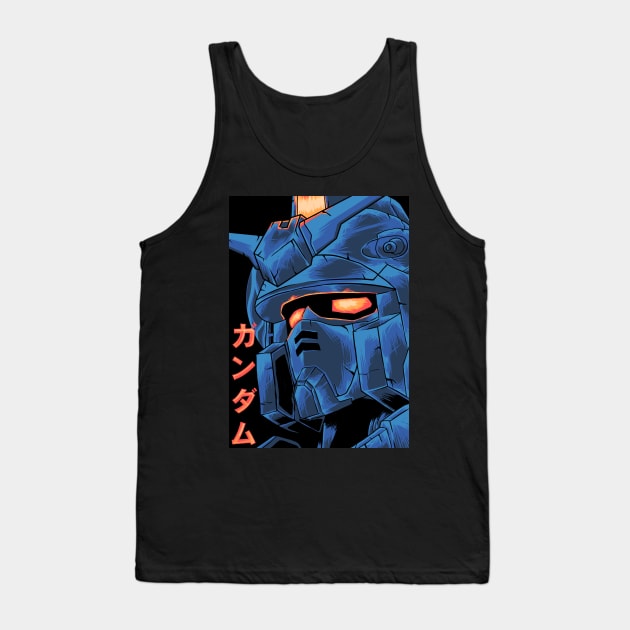 gundam rx 78 head Tank Top by Amartwork